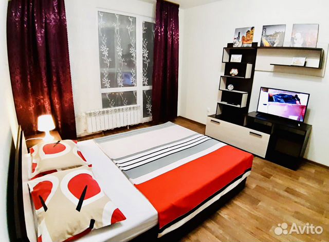 

1-к. квартира, 39,2 м², 2 кровати