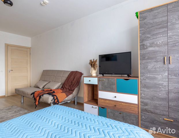 

Квартира-студия, 27 м², 2 кровати