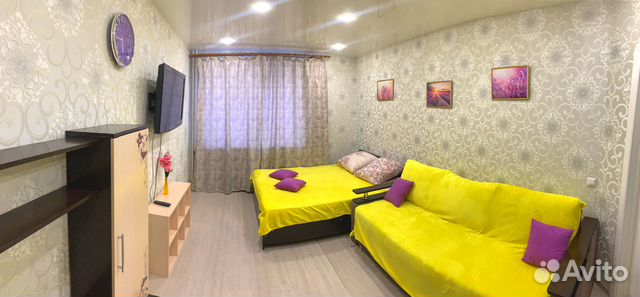 

1-к. квартира, 43 м², 2 кровати