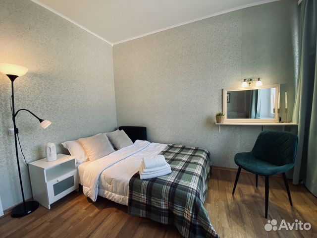 

1-к. квартира, 37 м², 2 кровати