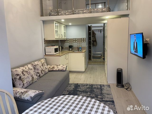 

Квартира-студия, 24 м², 2 кровати