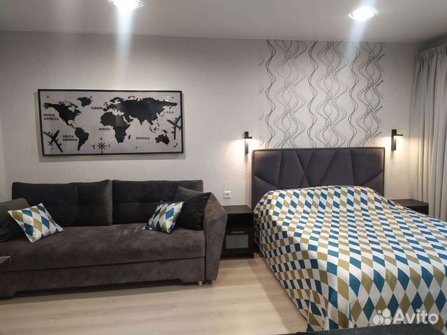 

Квартира-студия, 30 м², 2 кровати