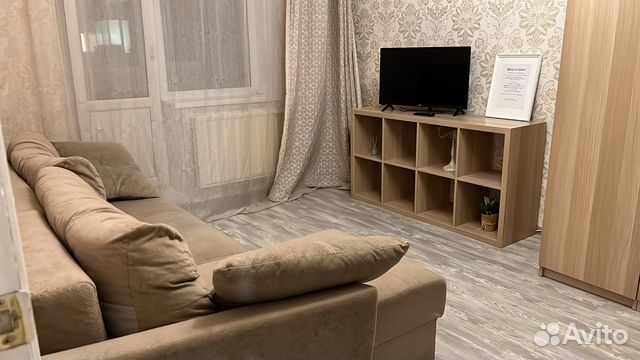 

1-к. квартира, 40 м², 2 кровати