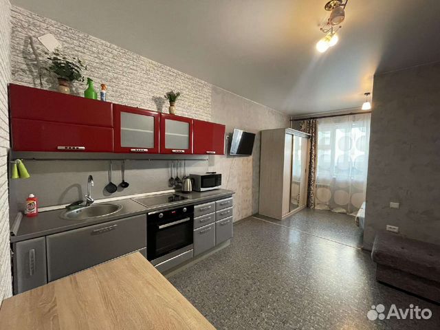 

Квартира-студия, 34 м², 2 кровати