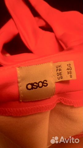 Платье с перекрестными лямками на спине asos Платье с перекрестными лямками на спине asos