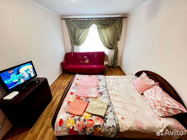 

1-к. квартира, 40 м², 3 кровати