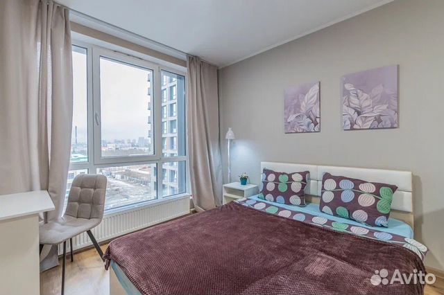 

Квартира-студия, 25 м², 1 кровать