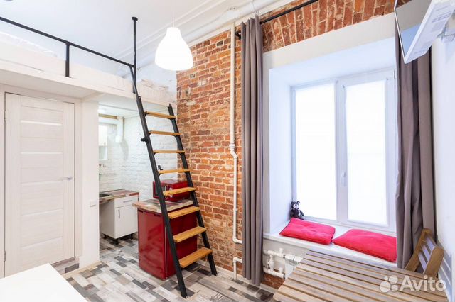 

Квартира-студия, 16,1 м², 1 кровать