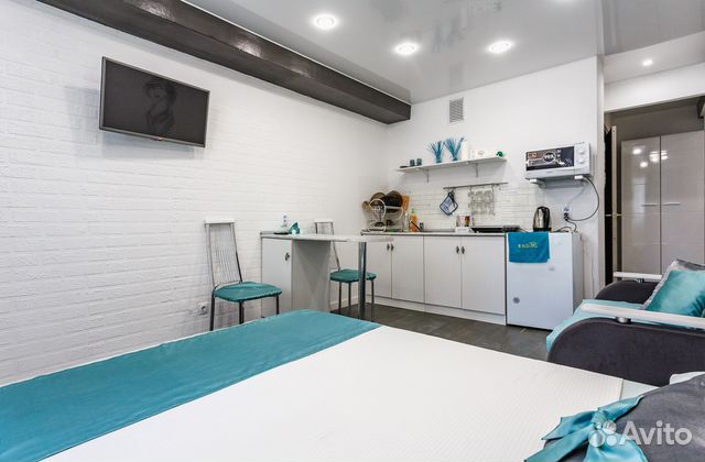 

Квартира-студия, 30 м², 1 кровать