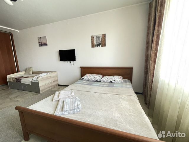 

1-к. квартира, 43 м², 2 кровати