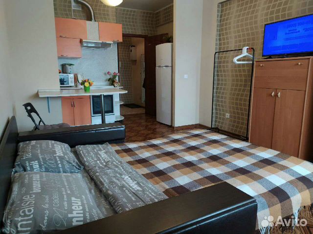 

Квартира-студия, 25 м², 2 кровати