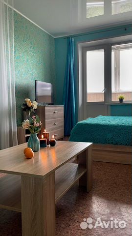

1-к. квартира, 40 м², 2 кровати