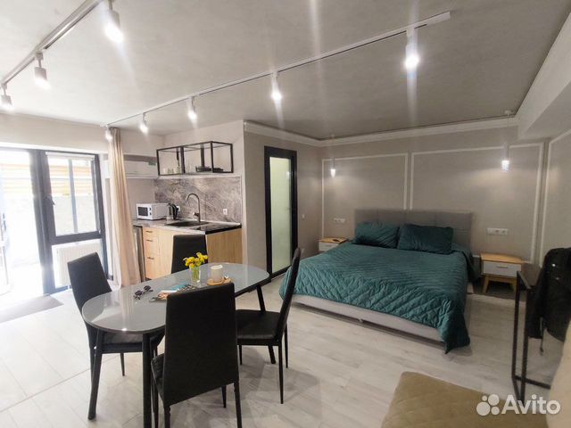 

Квартира-студия, 27 м², 2 кровати