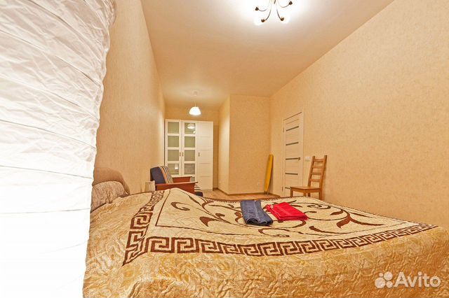 

1-к. квартира, 42 м², 2 кровати