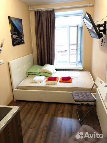

Квартира-студия, 17 м², 1 кровать