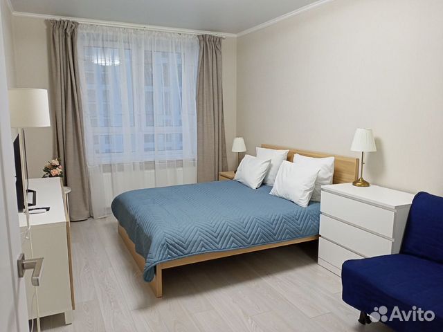 

1-к. квартира, 40 м², 2 кровати