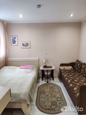 

1-к. квартира, 25 м², 2 кровати