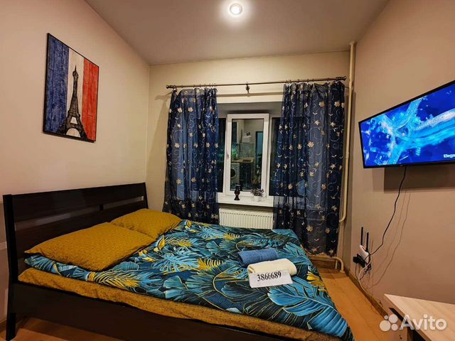 

Квартира-студия, 23 м², 1 кровать