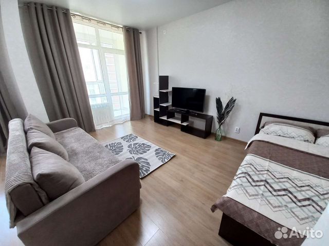 

Квартира-студия, 35 м², 2 кровати