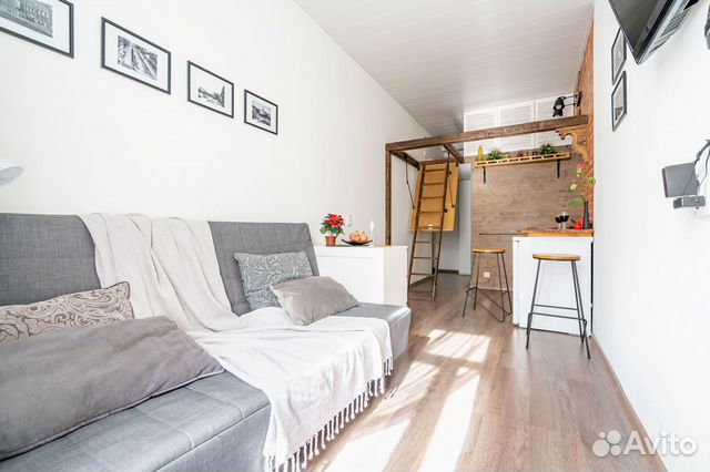 

Квартира-студия, 22 м², 2 кровати