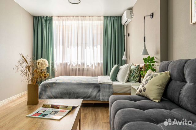 

1-к. квартира, 43 м², 3 кровати