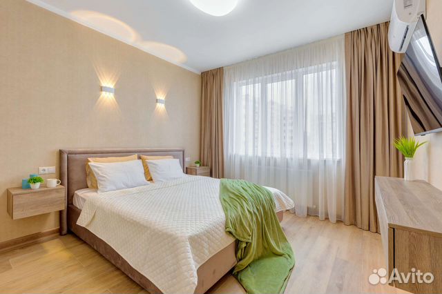 

1-к. квартира, 52 м², 1 кровать