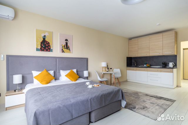 

Квартира-студия, 35,8 м², 1 кровать