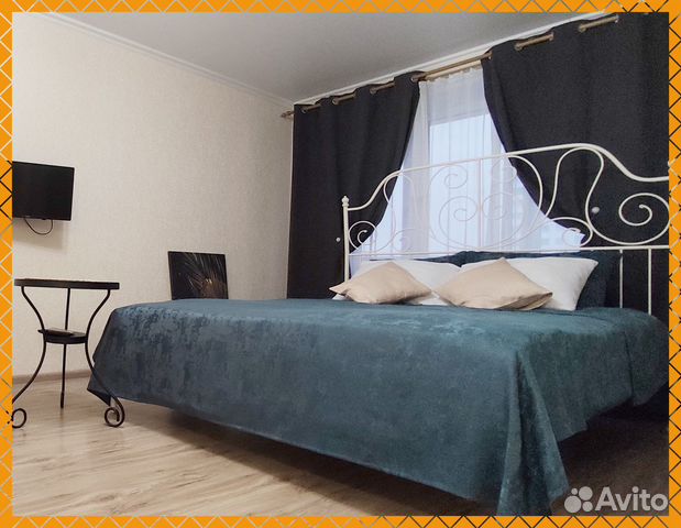 

1-к. квартира, 38 м², 2 кровати