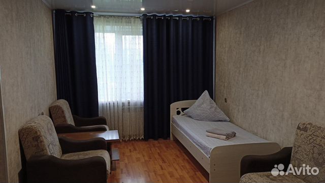 

1-к. квартира, 37 м², 2 кровати