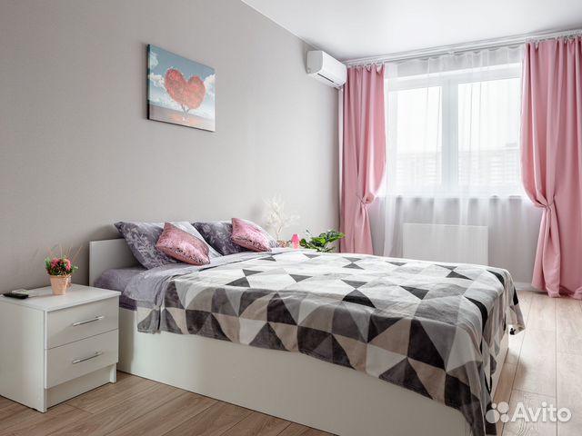 

1-к. квартира, 40 м², 2 кровати