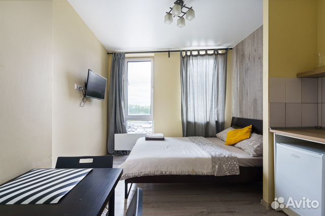 

Квартира-студия, 18 м², 1 кровать