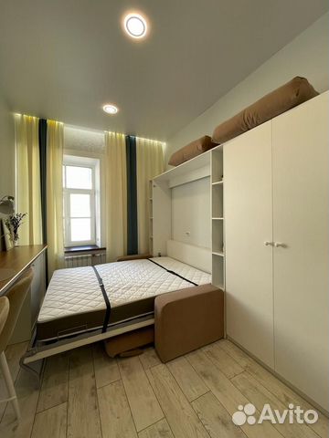 

Квартира-студия, 18 м², 1 кровать