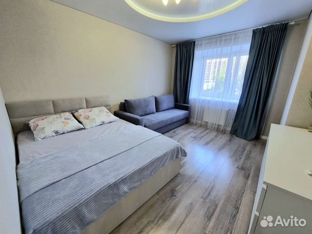 

1-к. квартира, 34 м², 2 кровати
