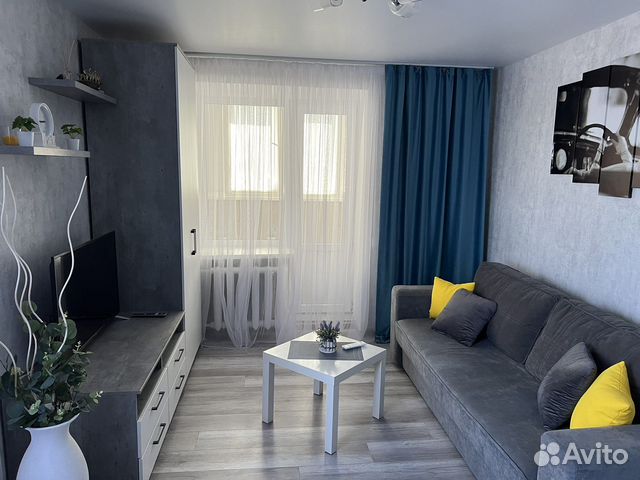 

1-к. квартира, 42 м², 2 кровати