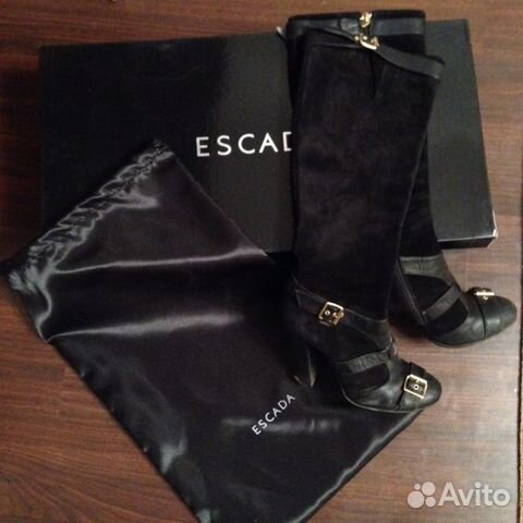 Сапоги Escada оригинал 37р