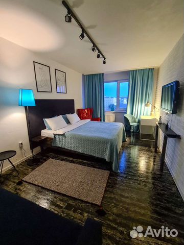

1-к. квартира, 34 м², 2 кровати