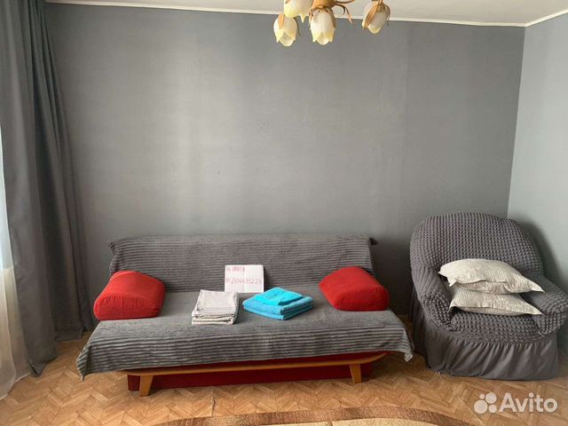 

1-к. квартира, 34 м², 1 кровать