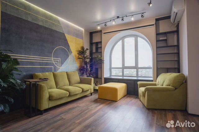 

1-к. квартира, 44 м², 1 кровать