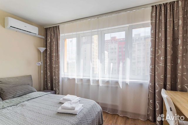 

Квартира-студия, 28 м², 2 кровати