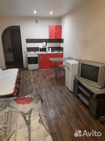 

Квартира-студия, 28 м², 2 кровати