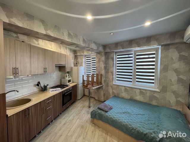 

Квартира-студия, 25 м², 2 кровати