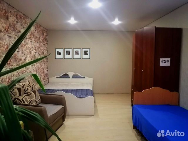 

1-к. квартира, 38 м², 2 кровати