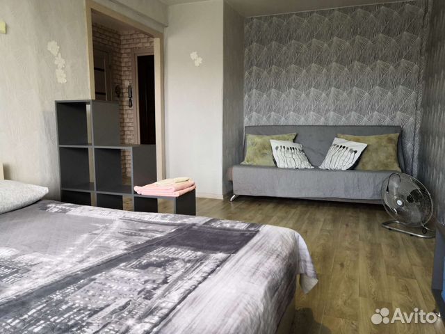 

1-к. квартира, 34 м², 2 кровати