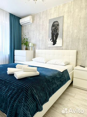 

1-к. квартира, 45 м², 2 кровати