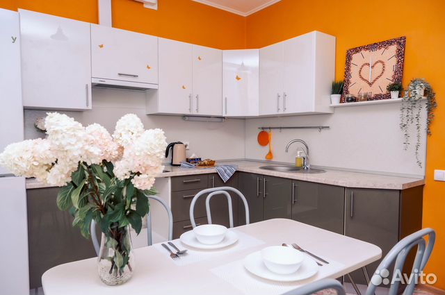 

1-к. квартира, 45 м², 3 кровати
