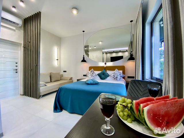 

Квартира-студия, 23,4 м², 2 кровати