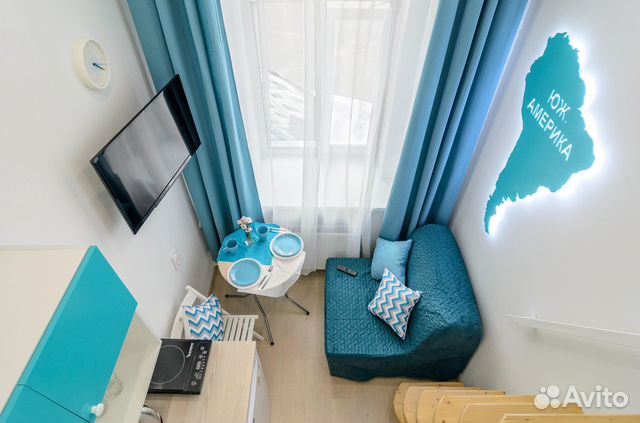 

Квартира-студия, 12 м², 2 кровати