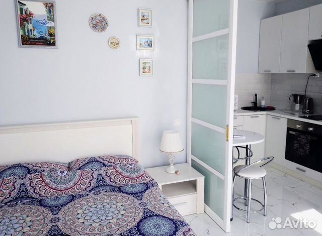 

Квартира-студия, 28 м², 2 кровати