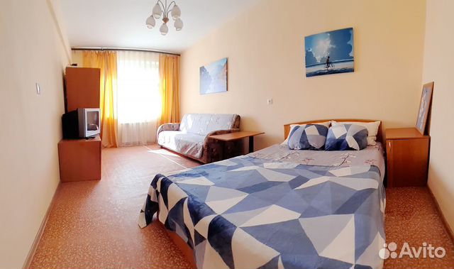 

1-к. квартира, 32 м², 2 кровати