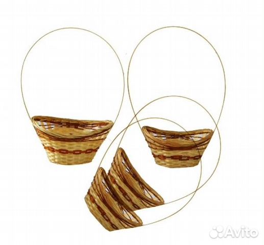Плетеная посуда бамбук арт. 1100с
